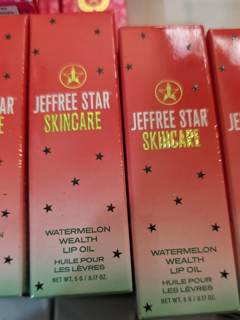 JEFFREE STAR SKIN CARE LIP OILS. CHOOSE 1